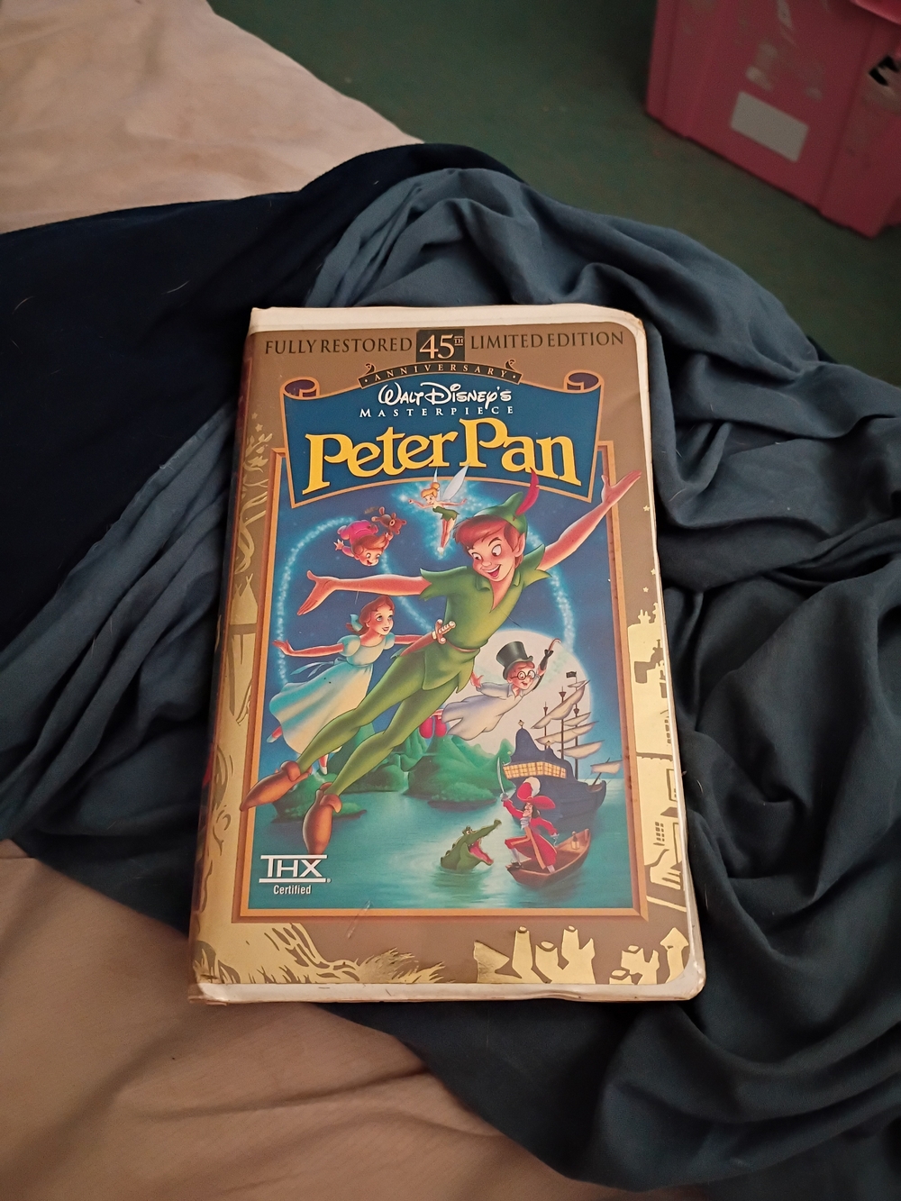 Disney Peter Pan on VHS